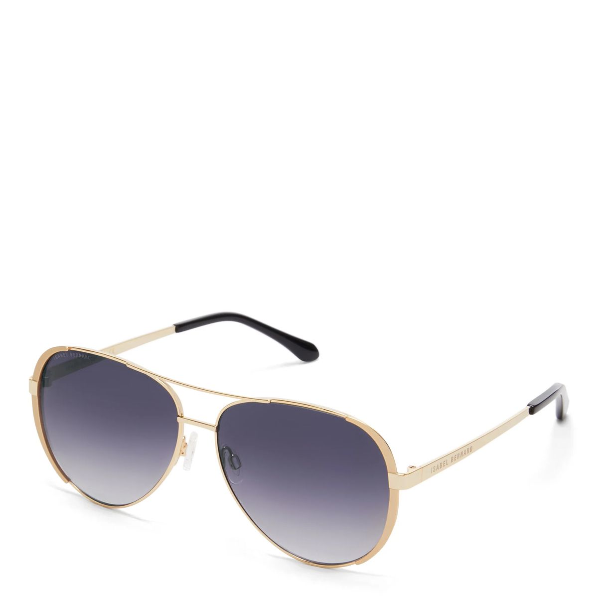 Klassische Pilotenbrille mit Doppelsteg