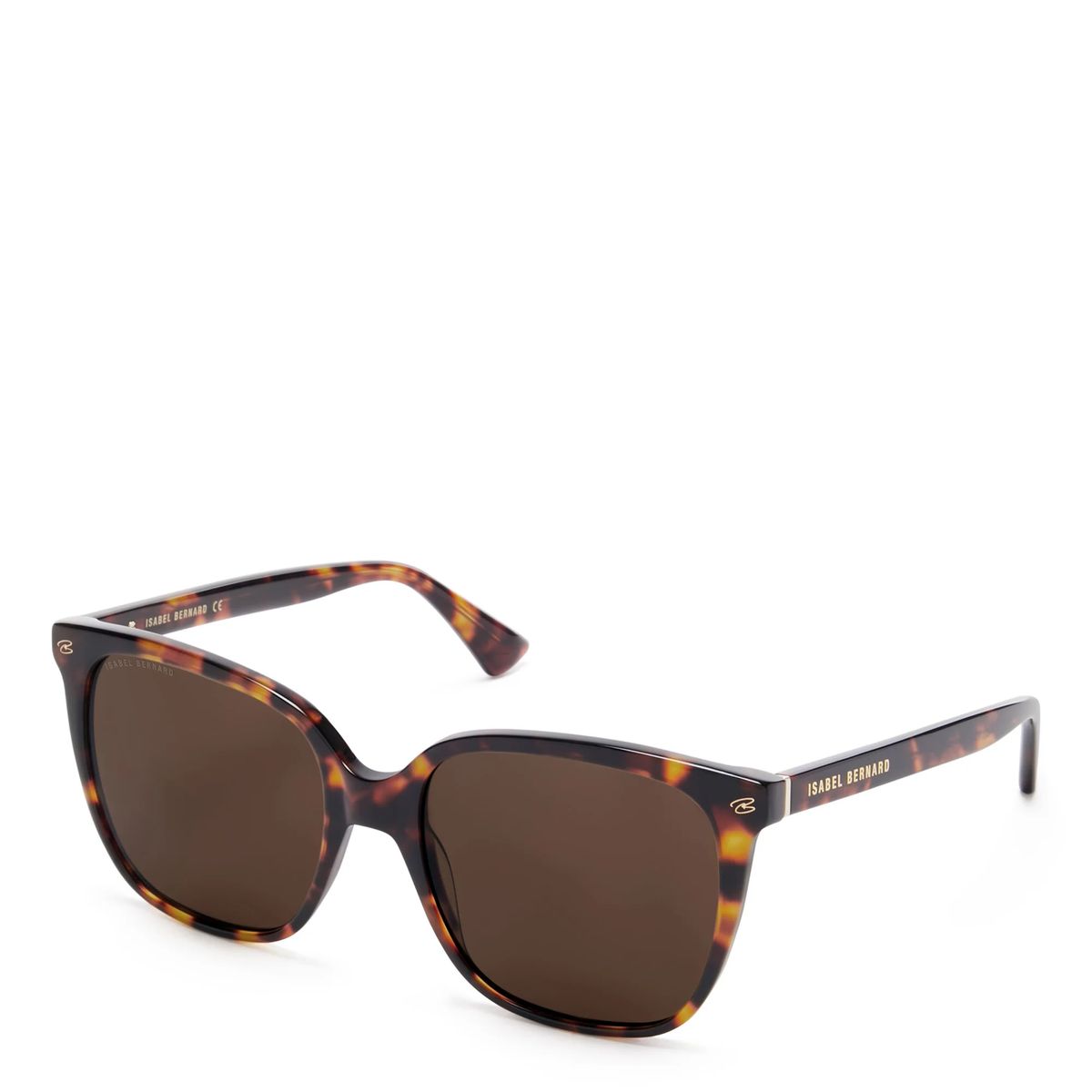 Klassische quadratische Schildpatt-Sonnenbrille
