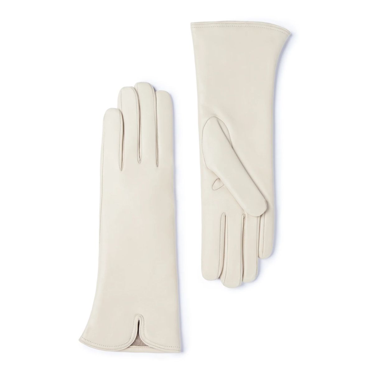 Elegante Nappa-Lederhandschuhe mit Kaschmirfutter