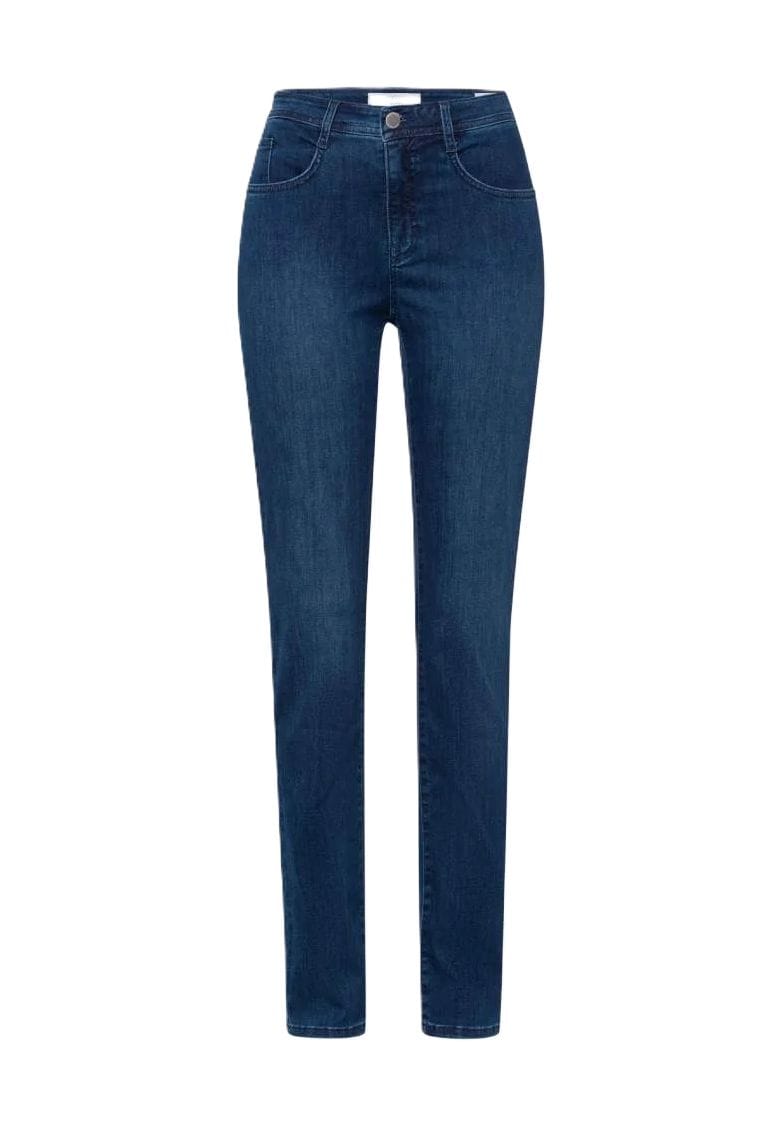 Klassische Stretch-Jeans mit geradem Bein