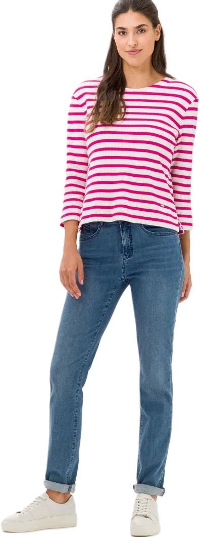 Vielseitige Straight-Leg-Jeans mit mittlerem Bund
