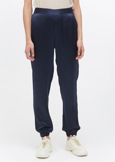 Elegante Jogginghose aus Seide