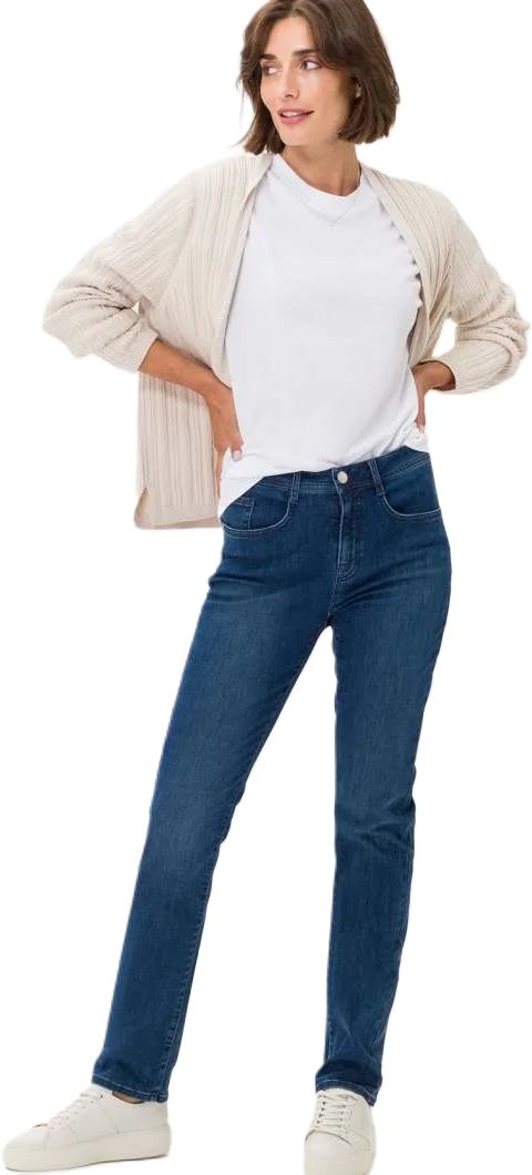 Tapered-Jeans im Feminine Fit