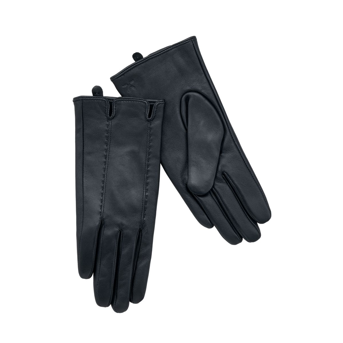 Klassische Lederhandschuhe mit Wollfutter
