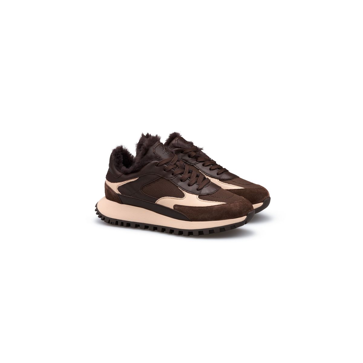 Low-Top Sneaker mit Warmfutter