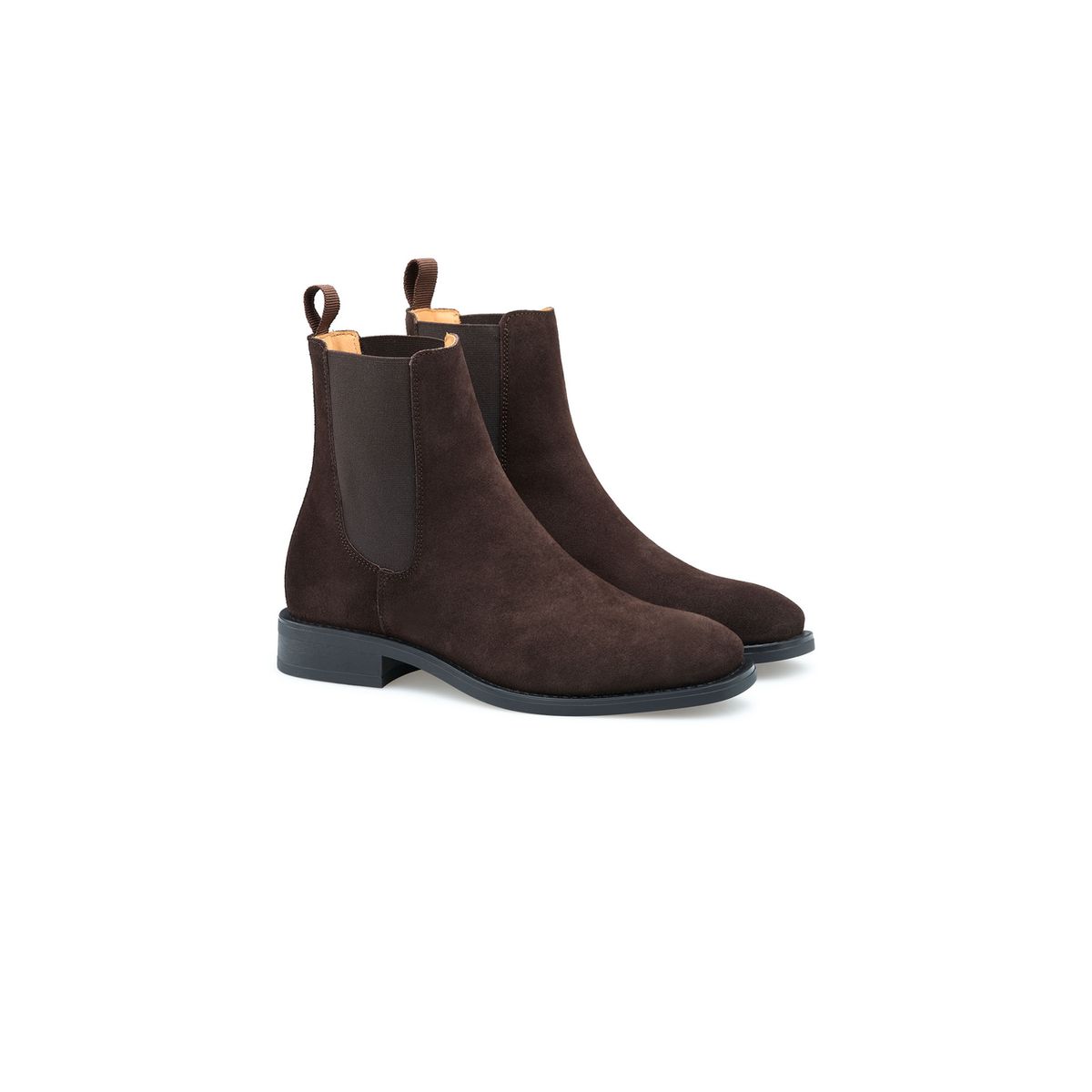 Klassische Chelsea-Boots aus Rauleder