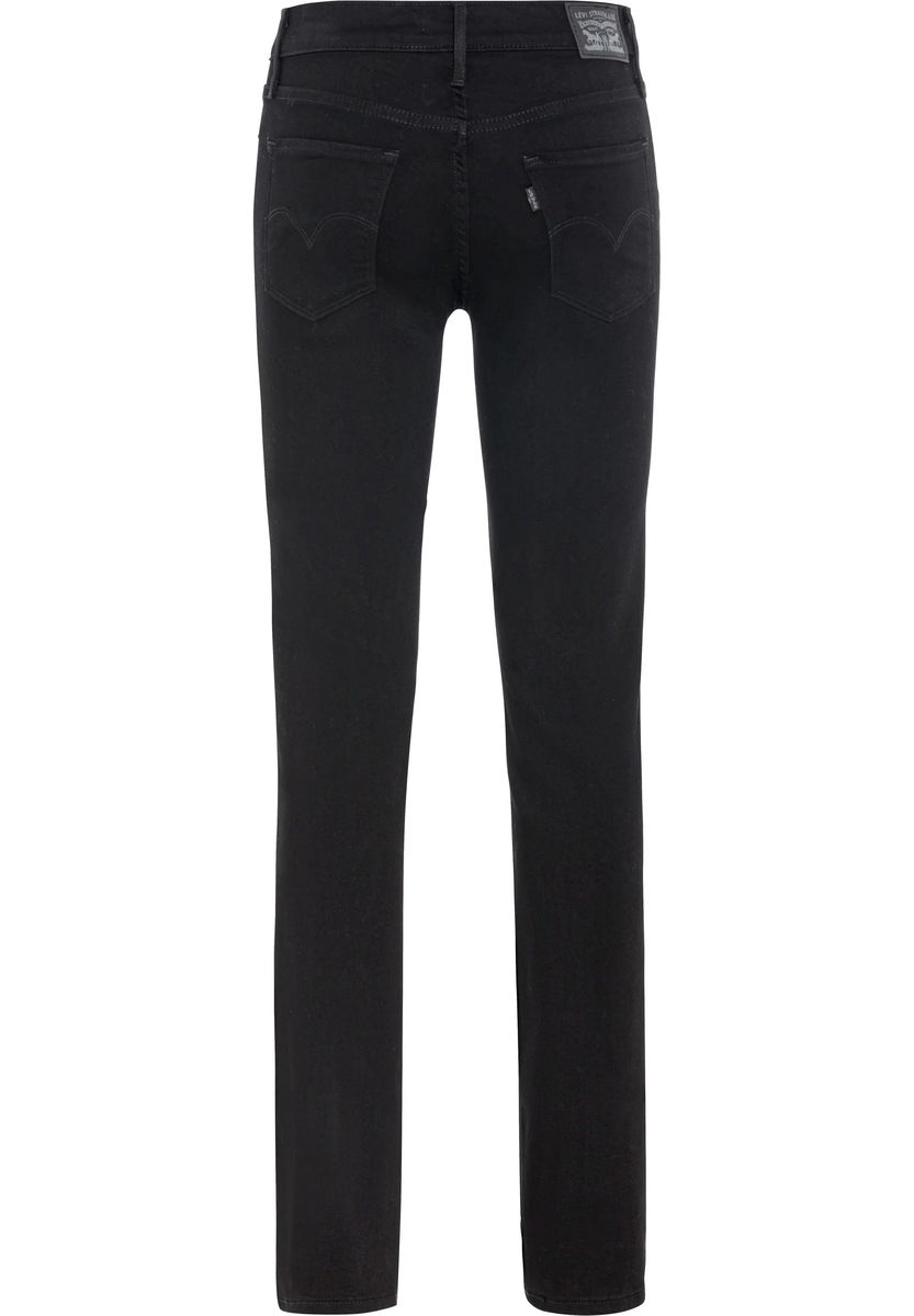 Klassische Straight-Leg-Jeans mit Mittelhohem Bund