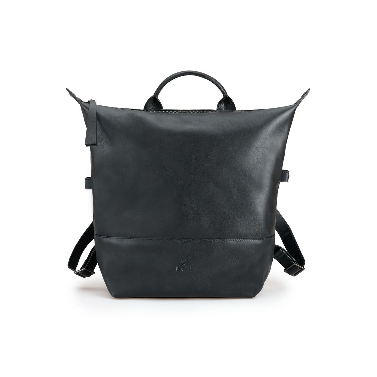 Minimalistischer Glattleder-Rucksack