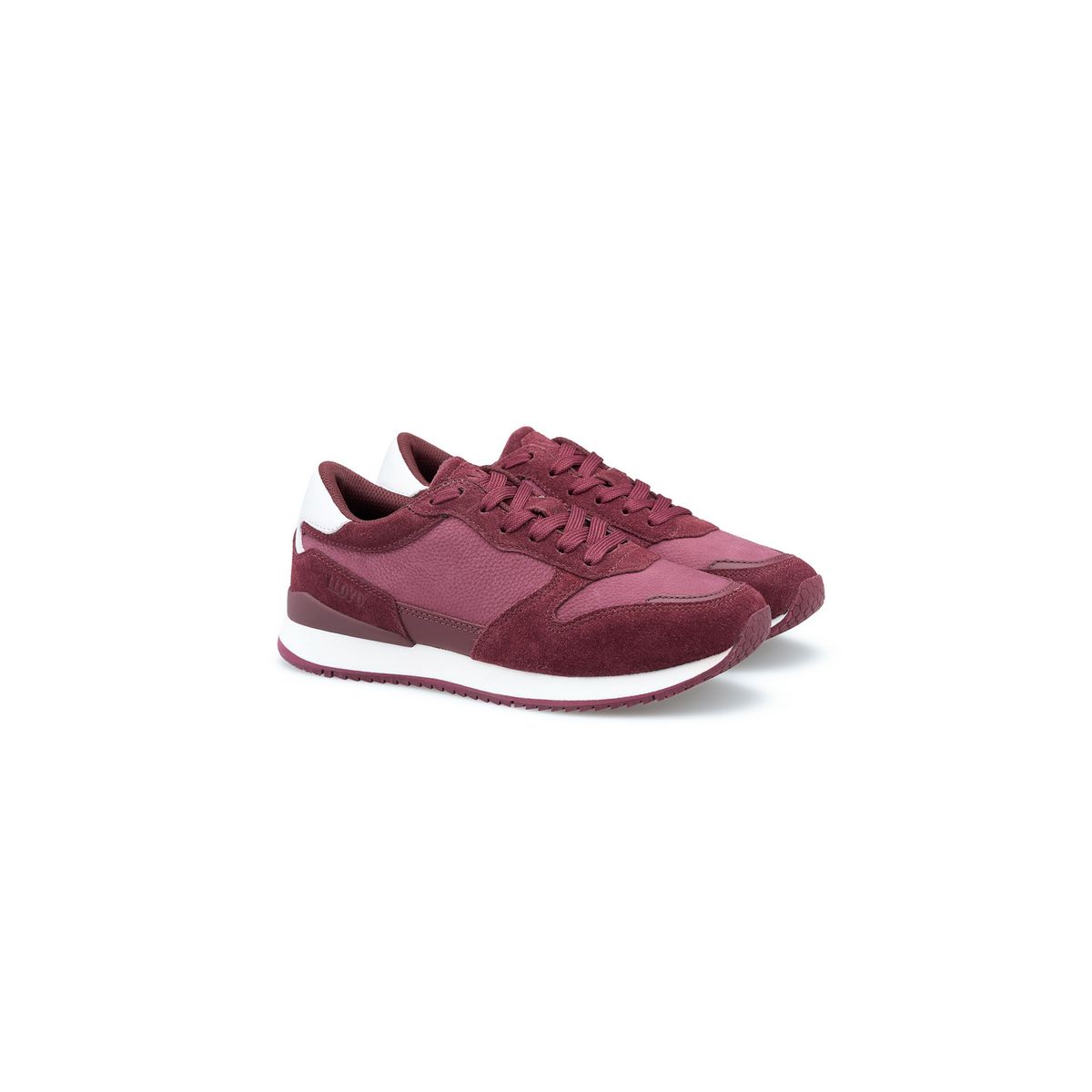 Premium Sneaker aus Leder und Wildleder