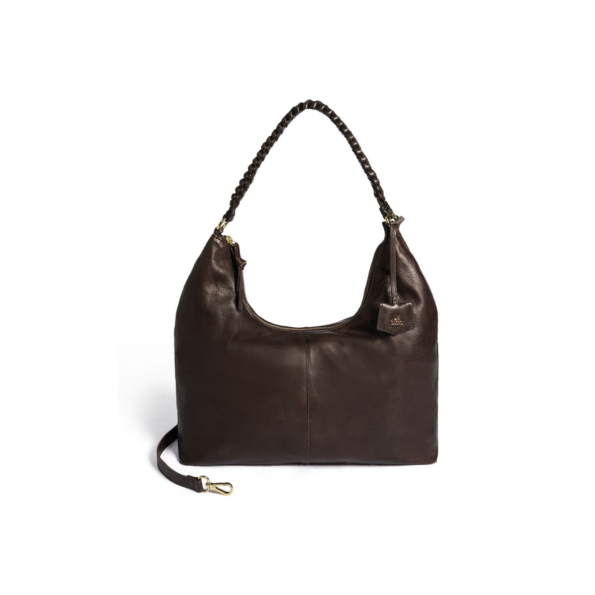 Hobo-Tasche aus weichem Rauleder
