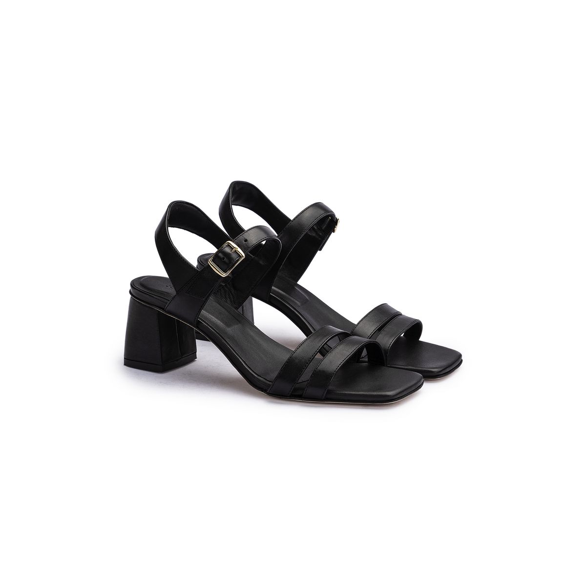 Elegante Riemchensandalen mit Blockabsatz