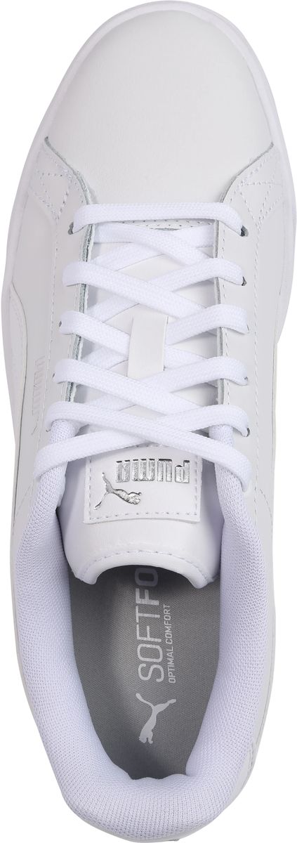 Plateau-Sneaker in Leder-Optik