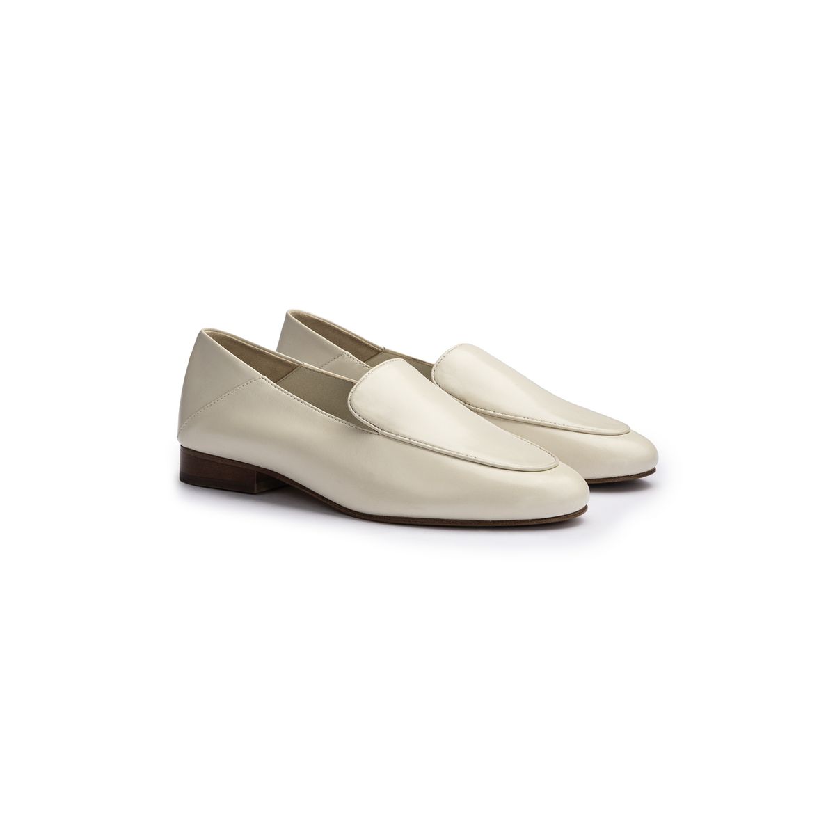 Elegante minimalistische Glattleder-Loafer