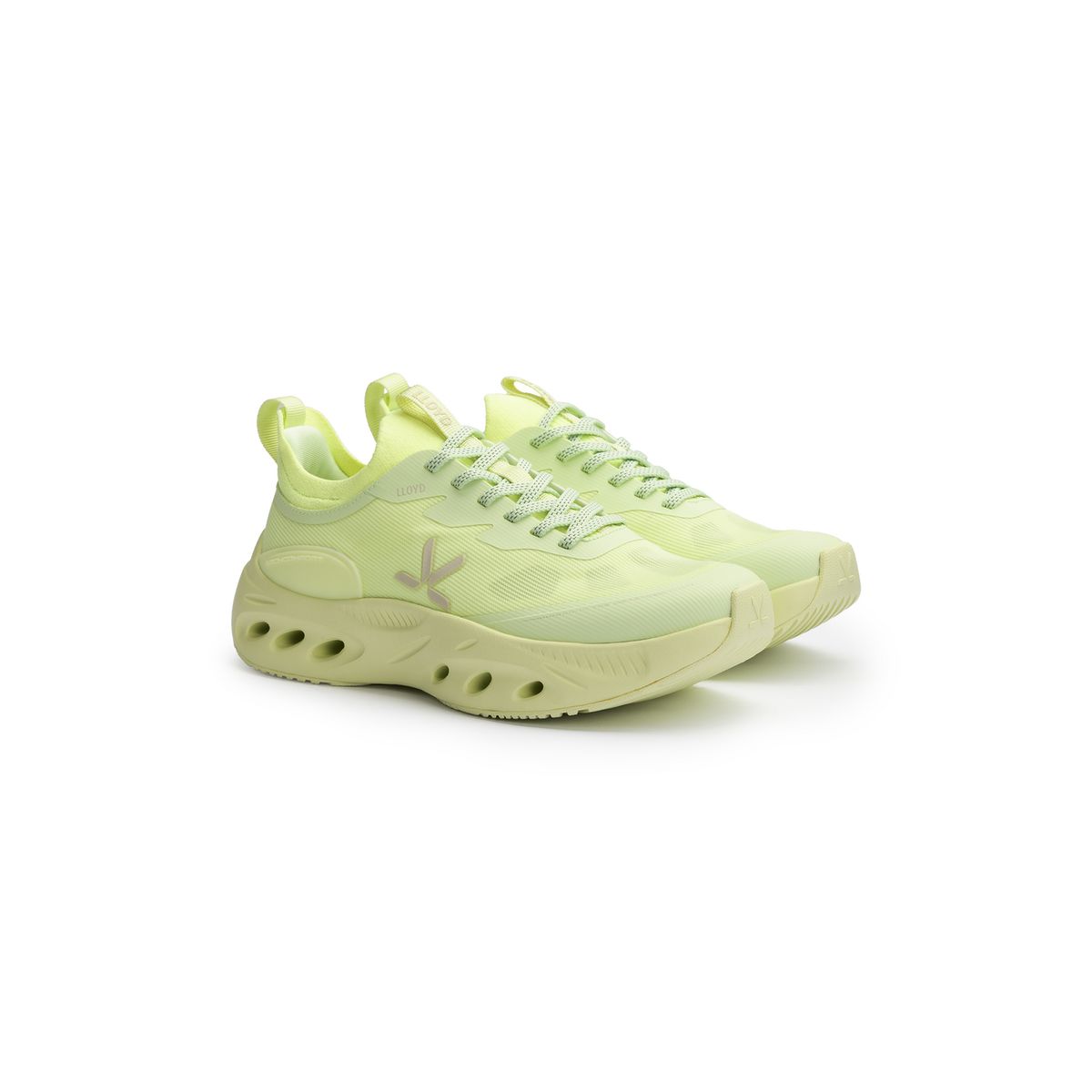 Moderne Mesh Plateau-Sneaker