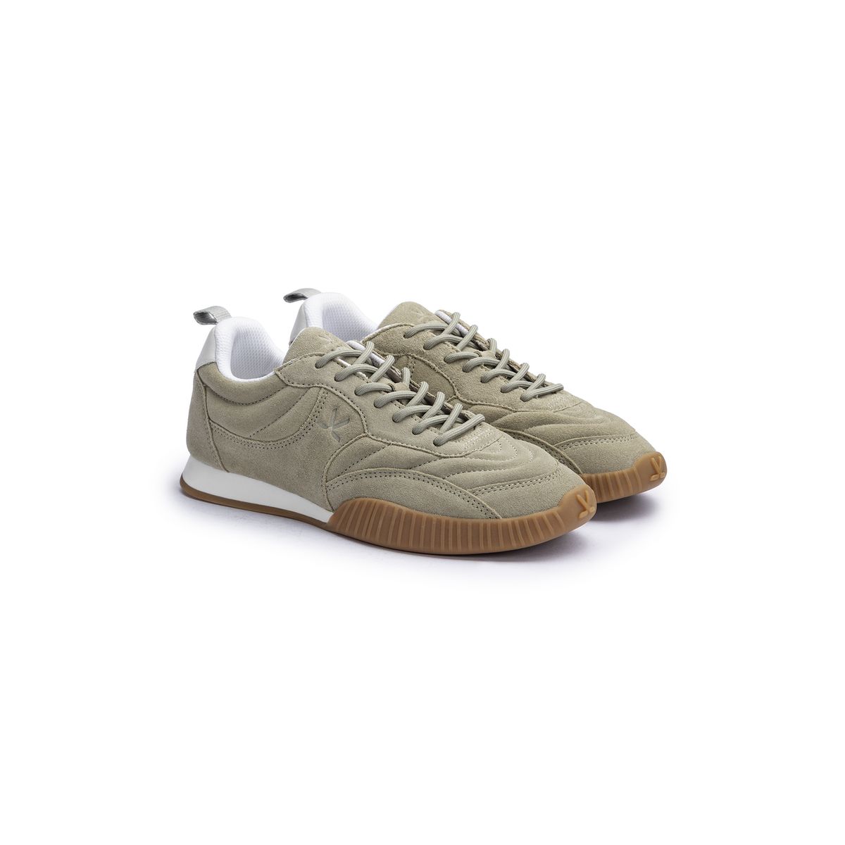 Low-Top-Sneaker aus Rauleder