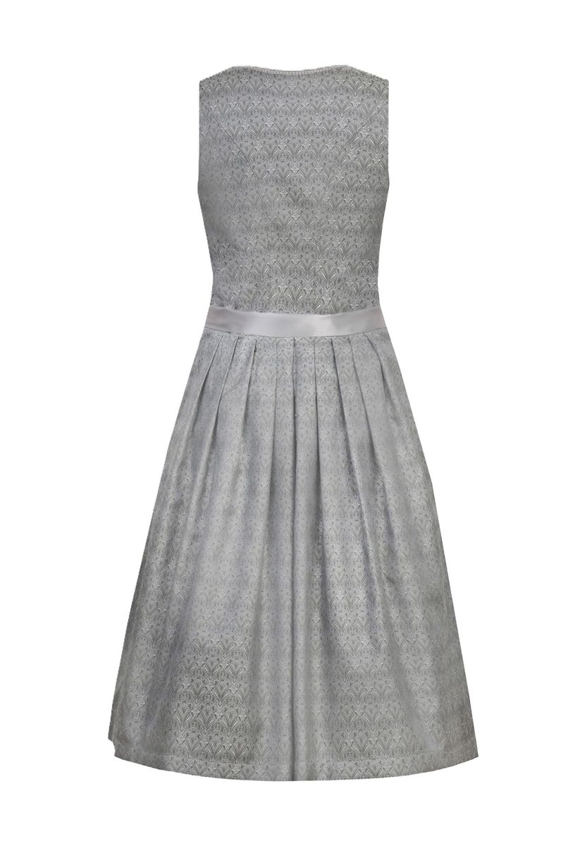 Elegantes Jacquard-Midi-Dirndl