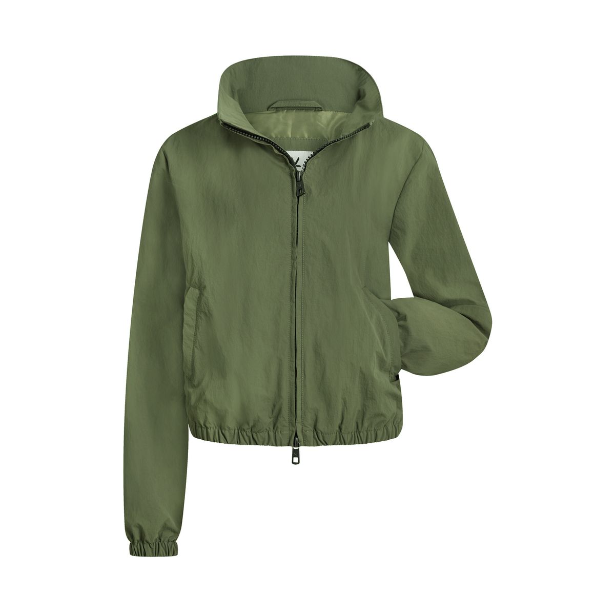 Leichte Blousonjacke mit Reißverschluss