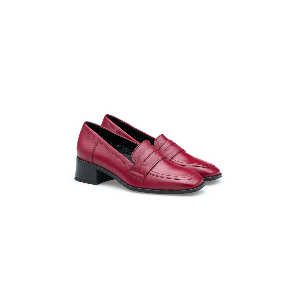 Elegante Slipper mit Karree-Spitze