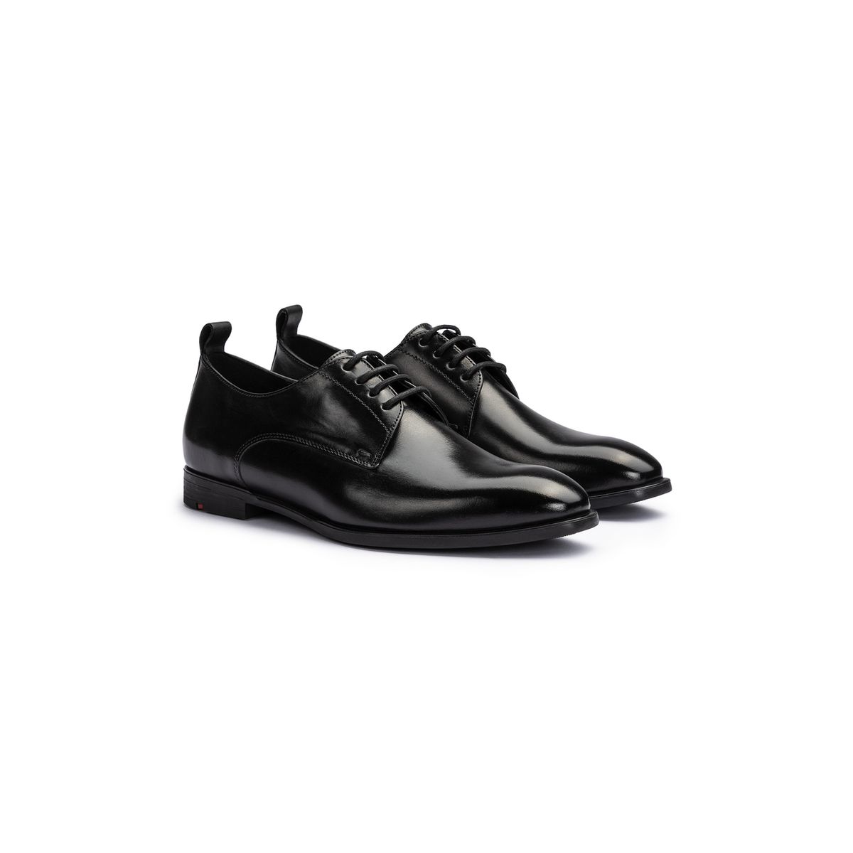 Elegante Derby-Schuhe aus Glattleder
