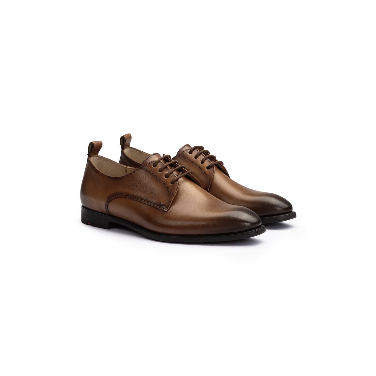 Klassische Leder Derby Schuhe