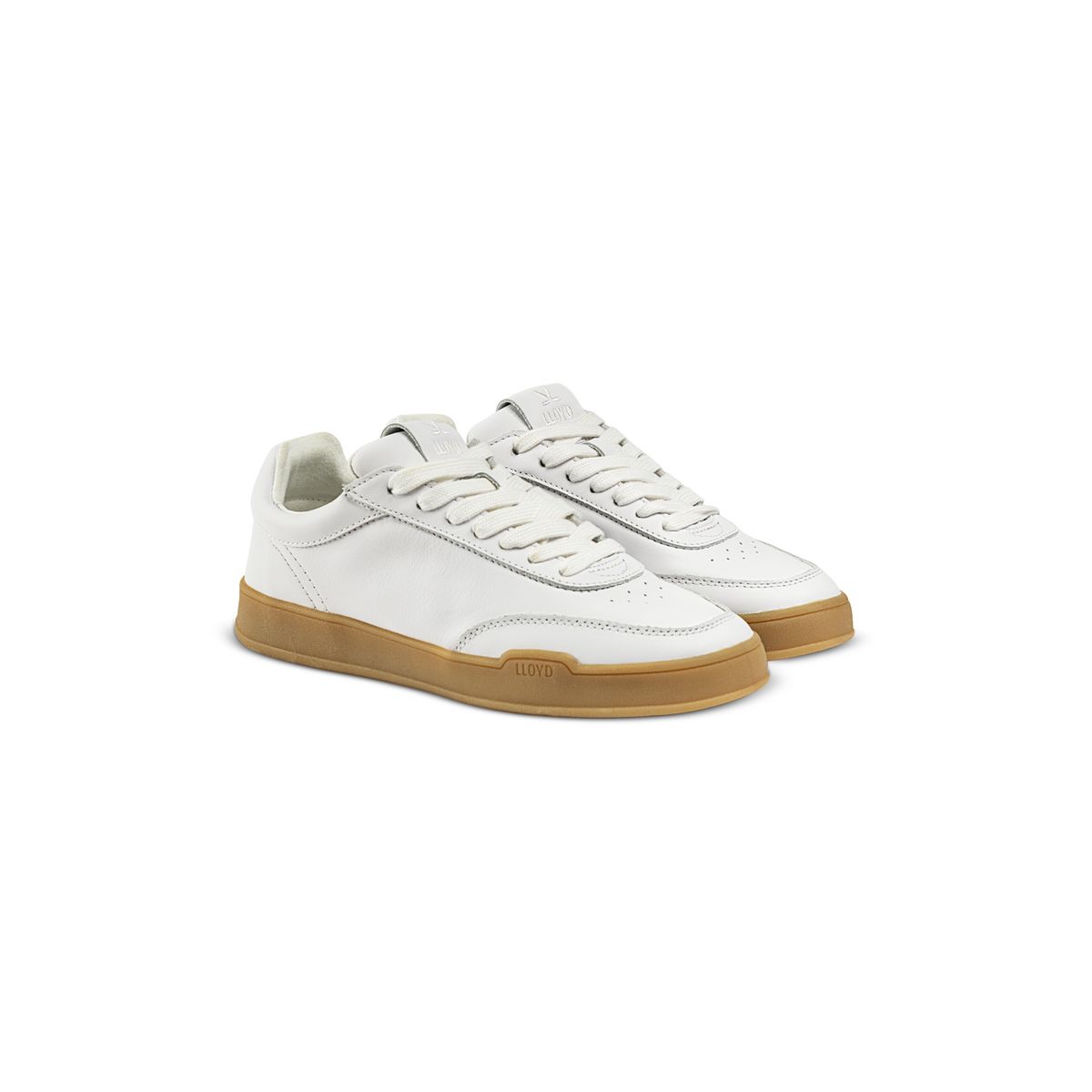 Klassische Low-Top Leder-Sneaker