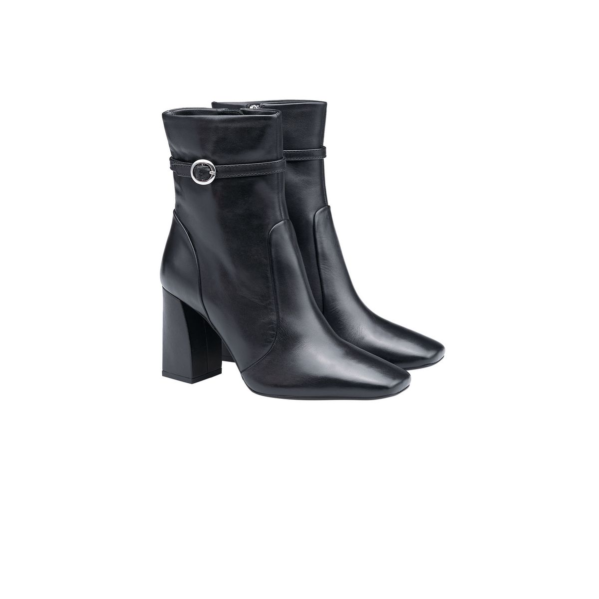 Elegante Stiefeletten mit Karree-Spitze