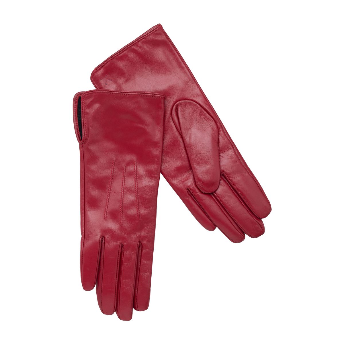 Elegante Glattleder-Handschuhe mit Touch-Funktion