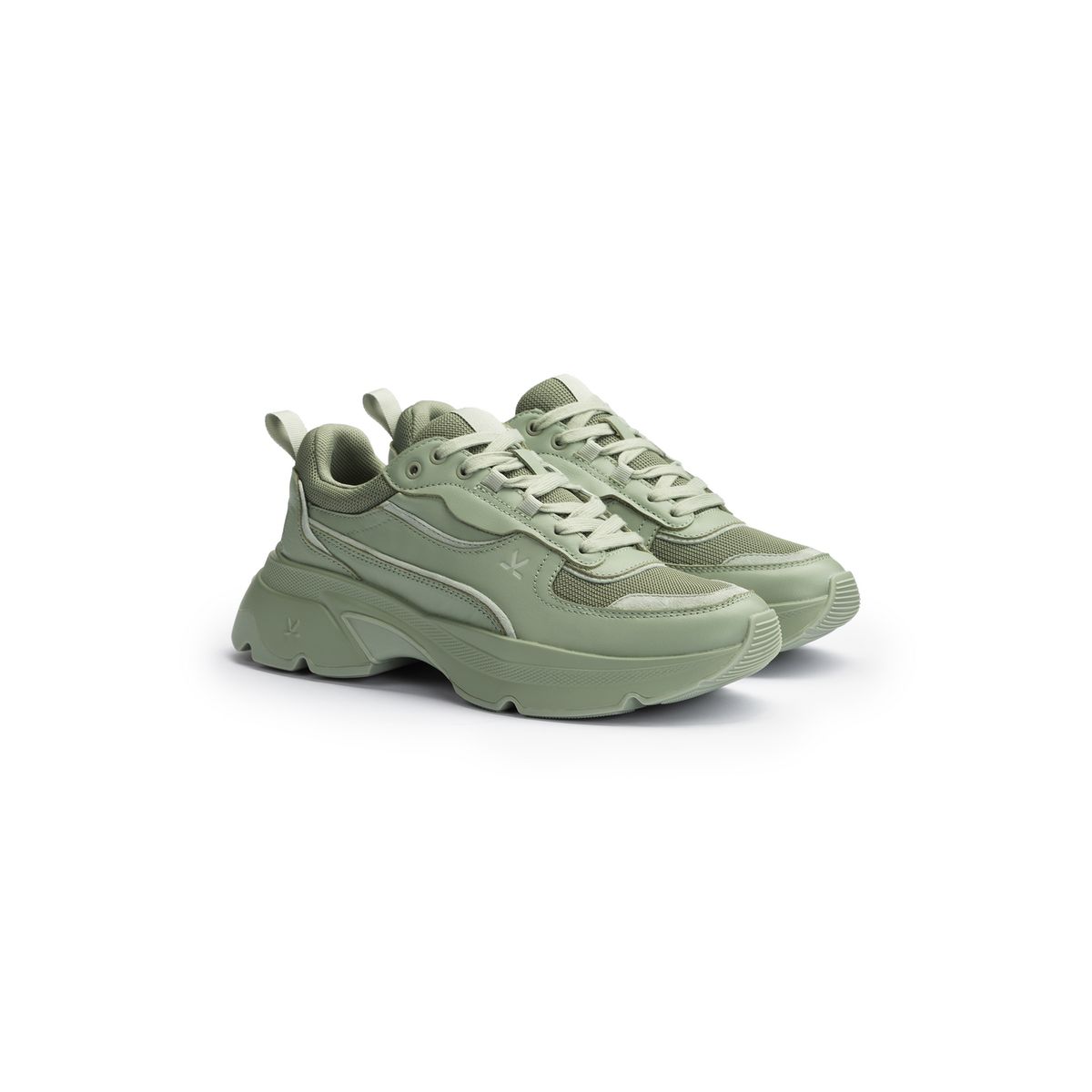 Zeitgenössische Mesh Plateau-Halbschuhe