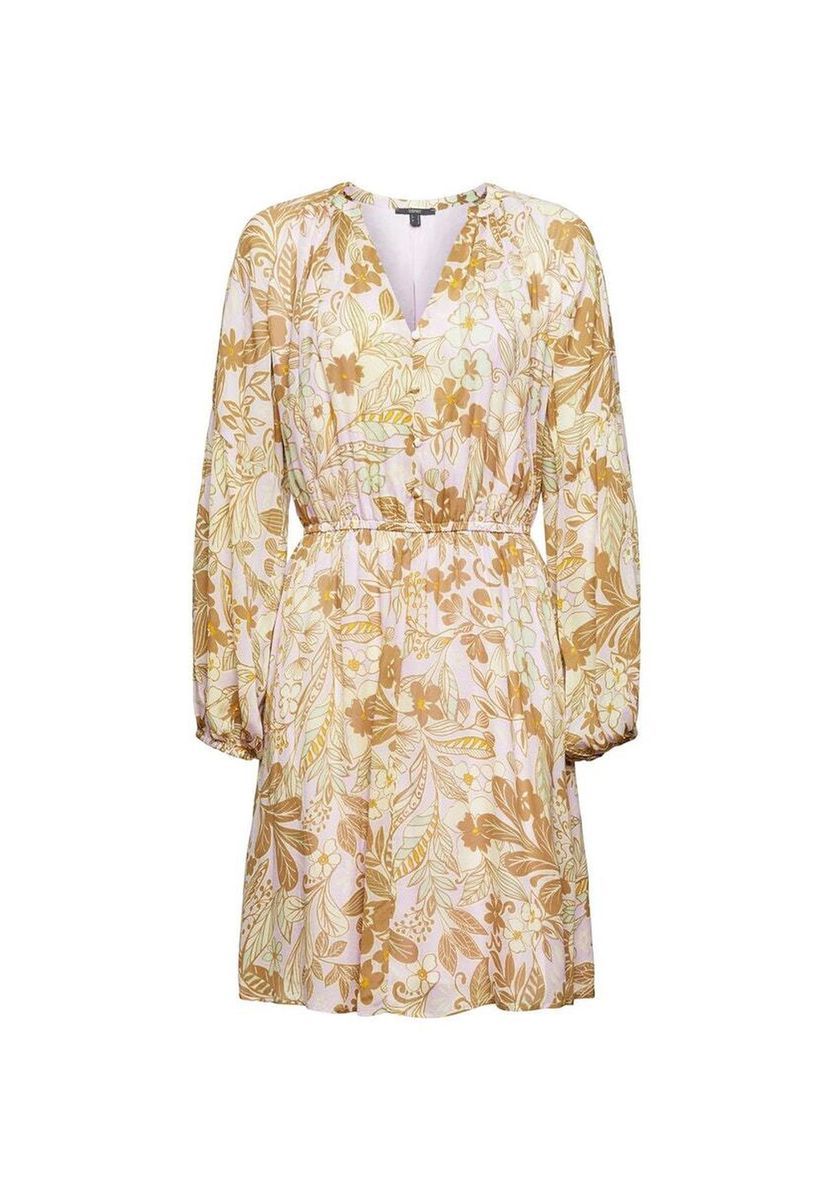 Luftiges Mini-Viskosekleid mit Blumenmuster
