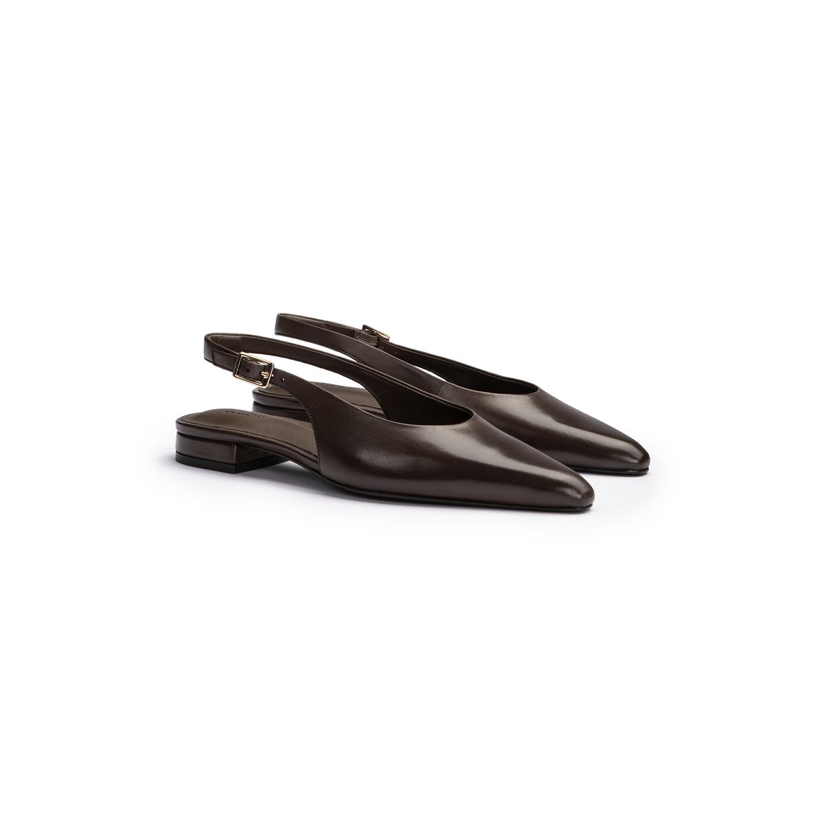 Elegante Slingpumps mit spitzer Kappe