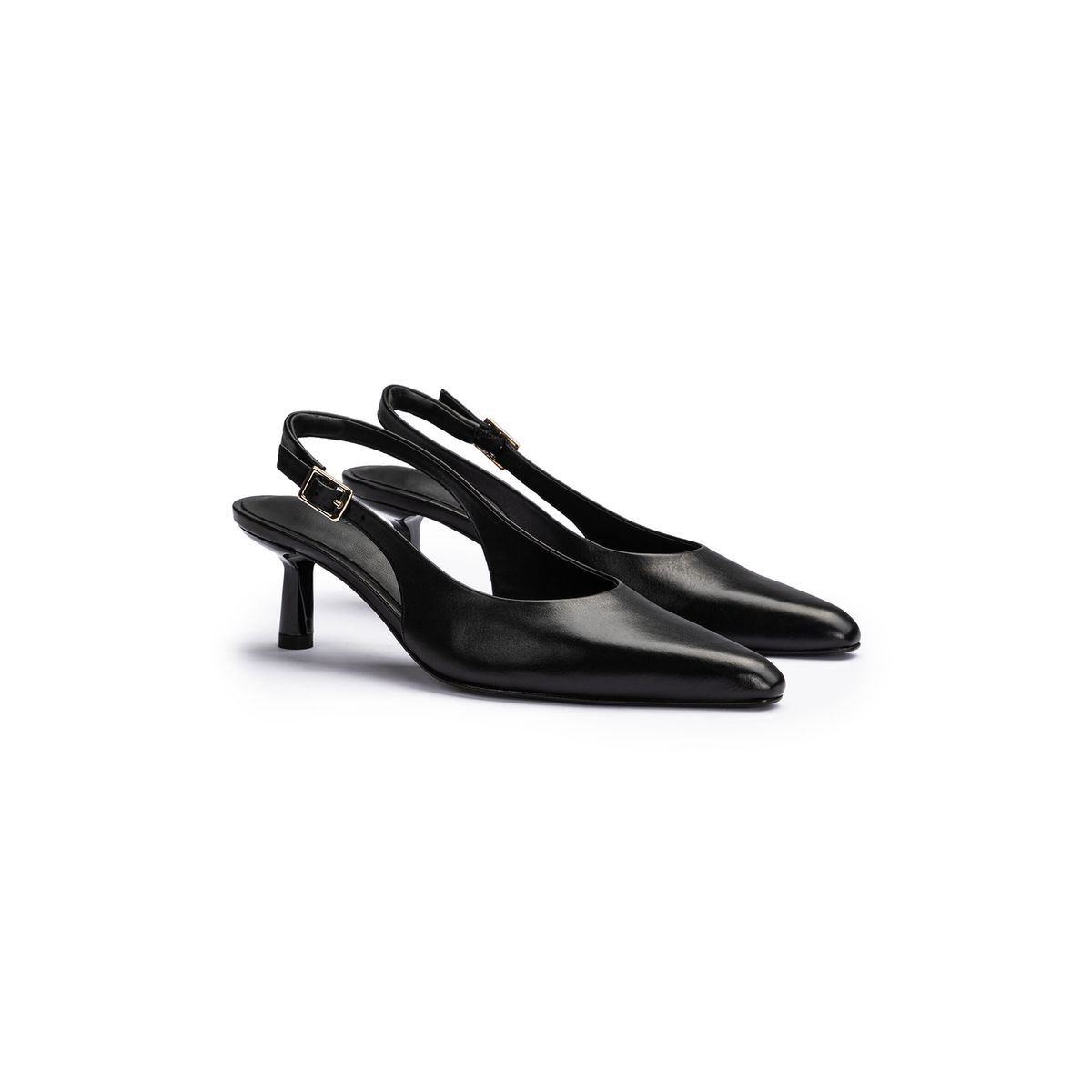 Elegante Slingpumps mit spitzer Kappe