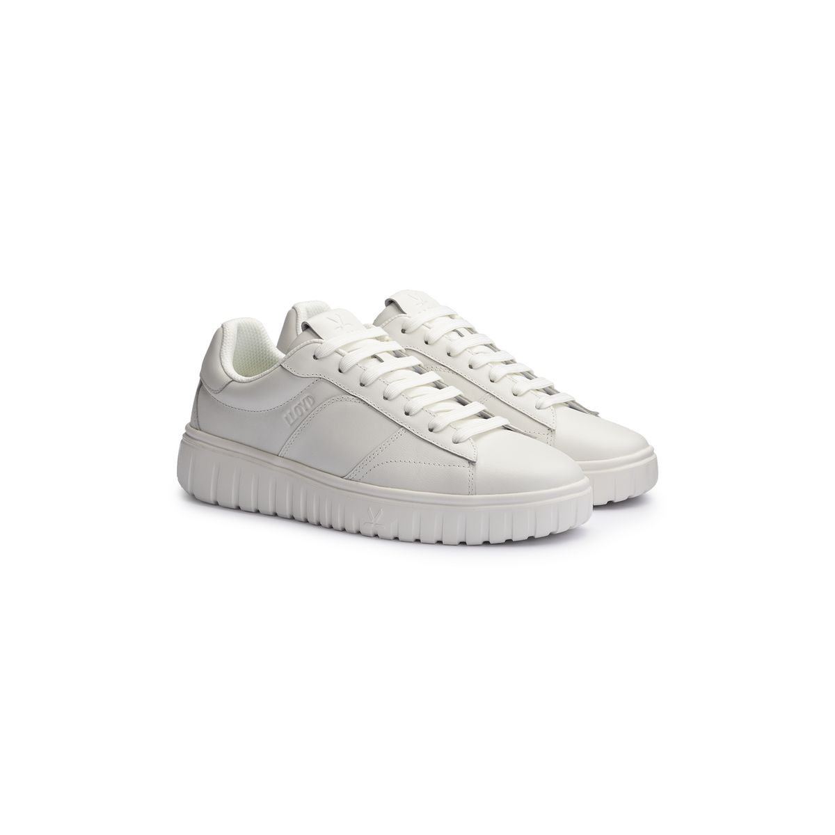 Minimalistische Glattleder Low-Top Sneaker