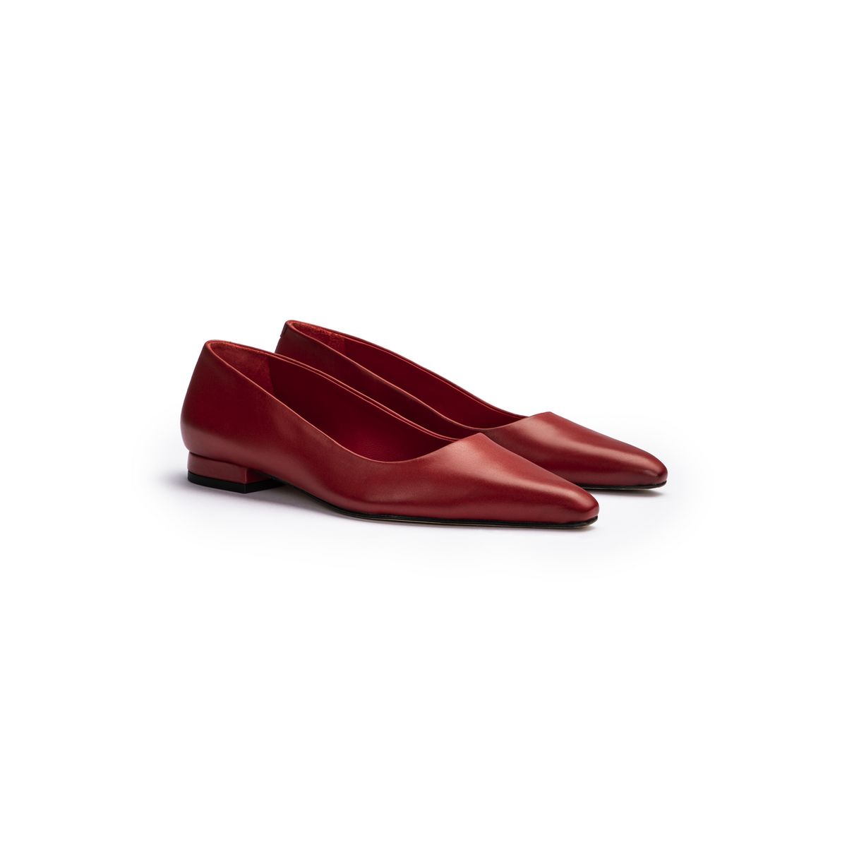 Elegante spitze Lederpumps