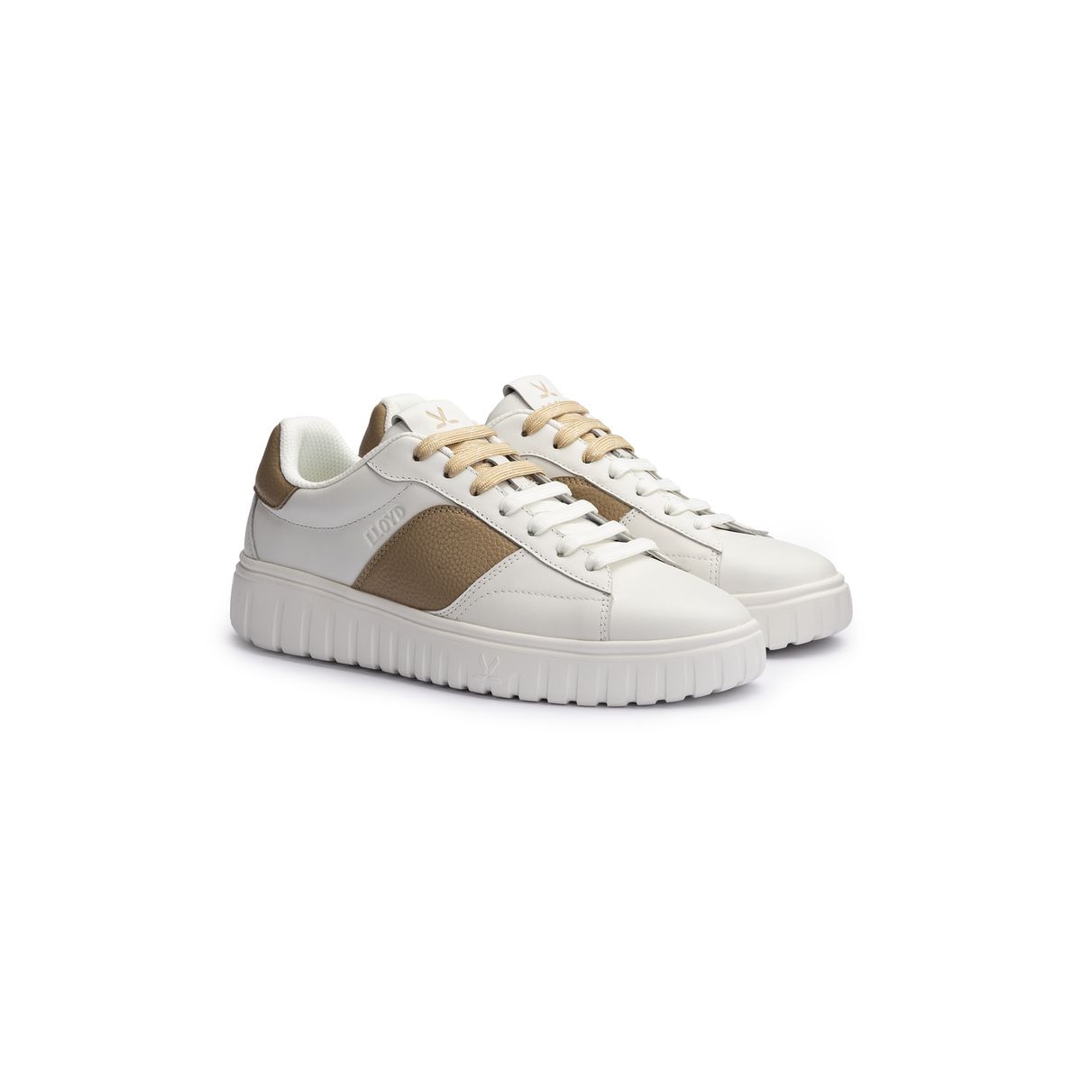 Moderne Leder Low-Top Sneaker