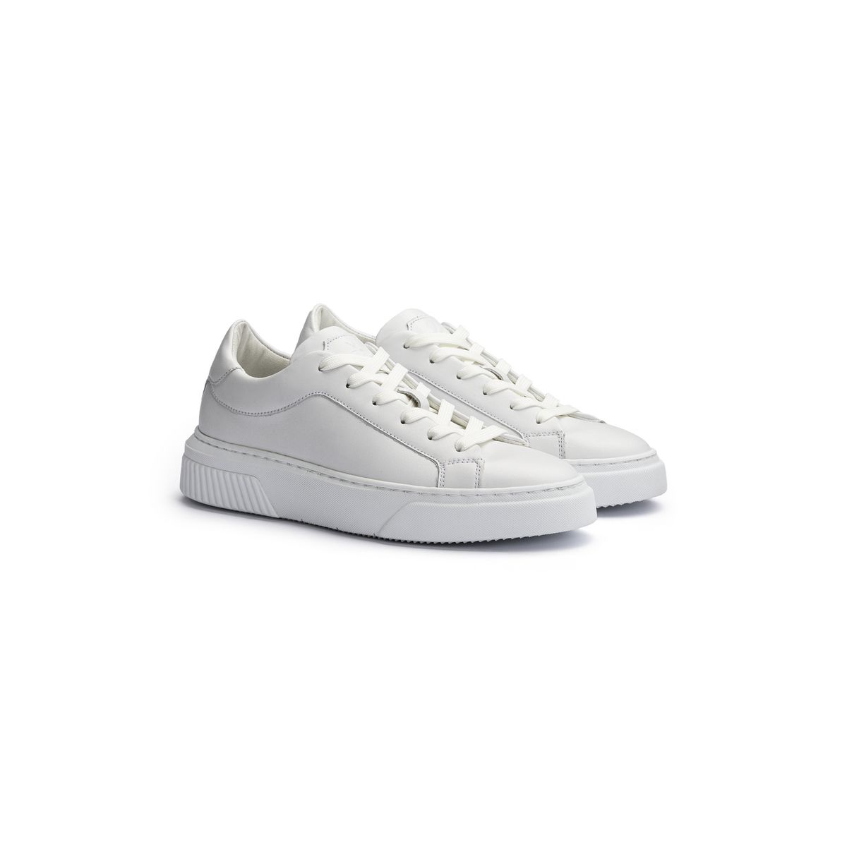 Minimalistischer Leder Low-Top Sneaker