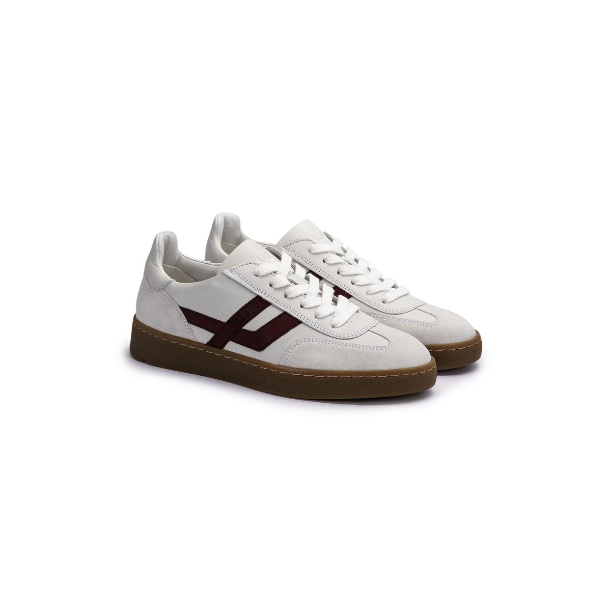 Klassische Leder- und Wildleder-Sneaker