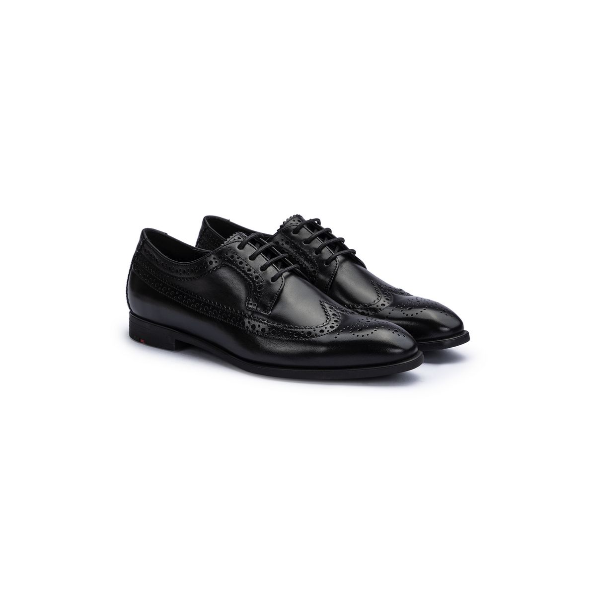 Elegante Brogue-Derbys mit Flügelkappe