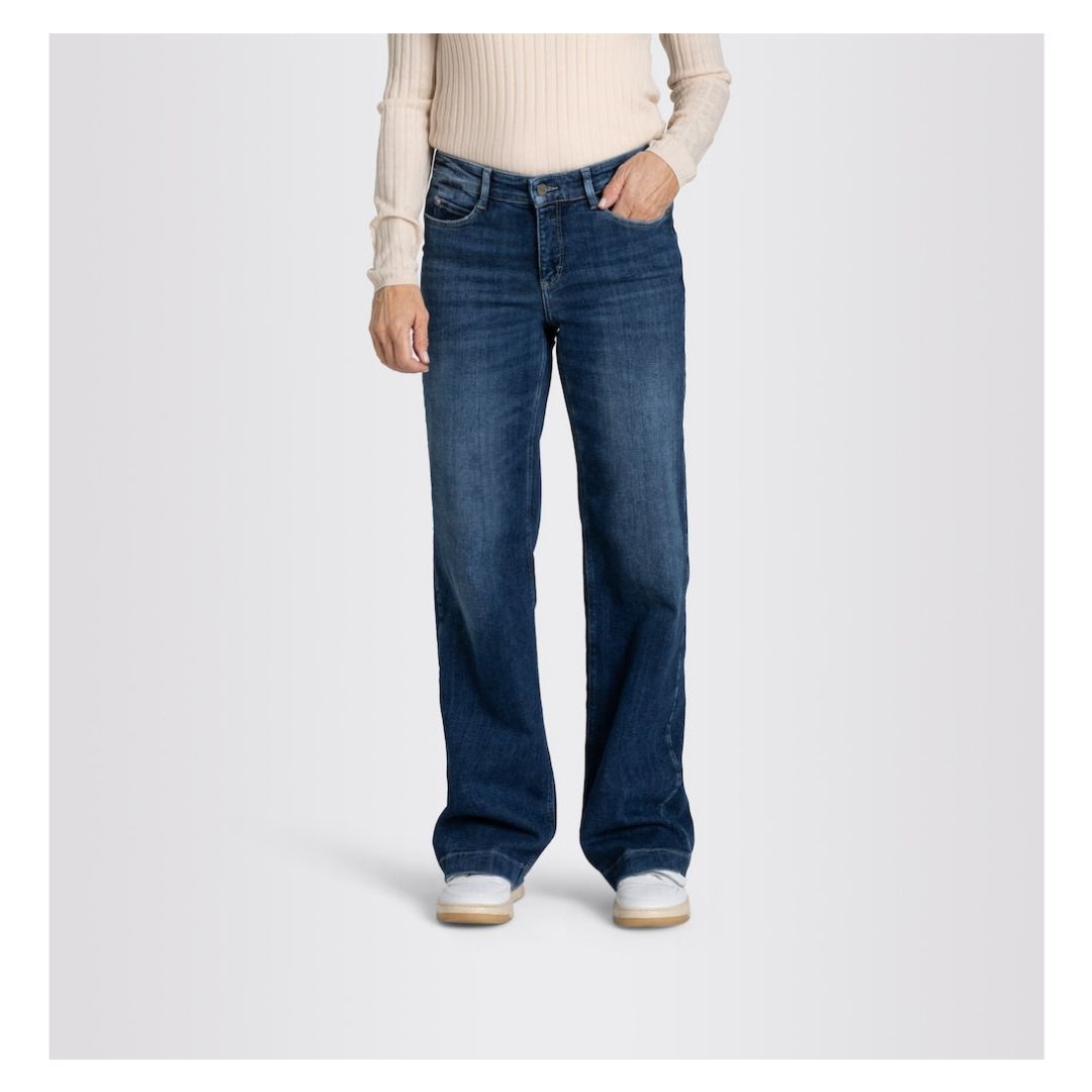 Dream Wide Leg Denim-Hose