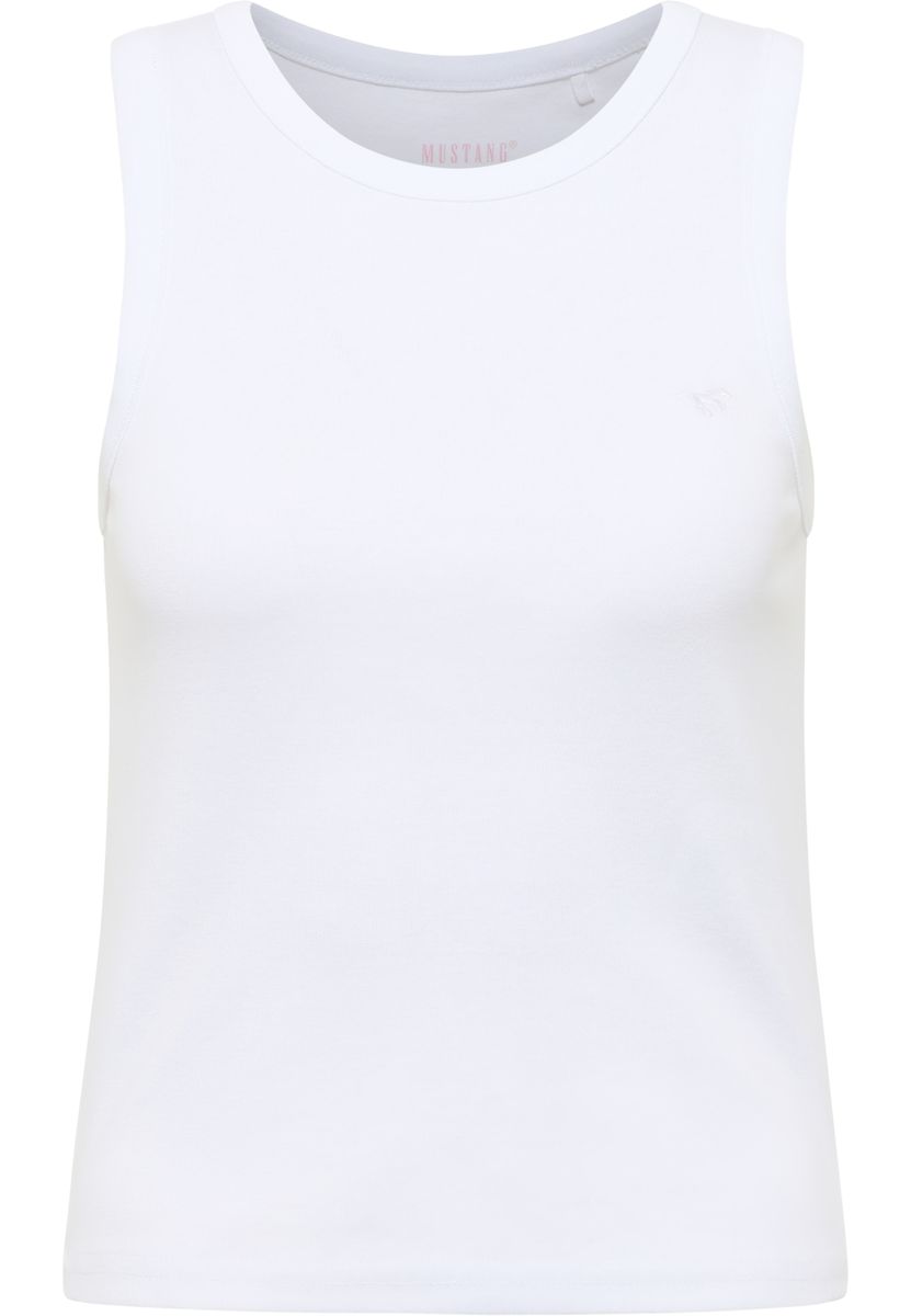 Klassisches geripptes Baumwoll-Tanktop