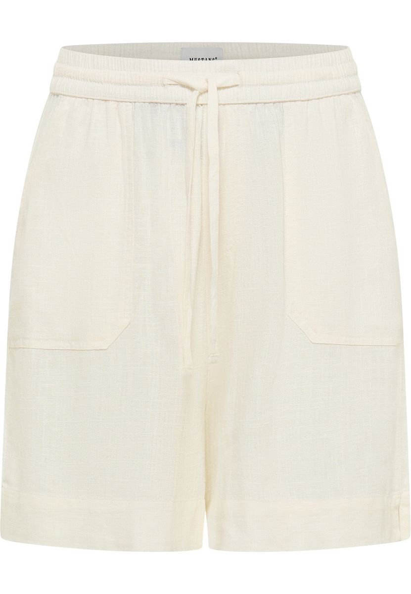 Leichte Shorts mit Leinenmischung