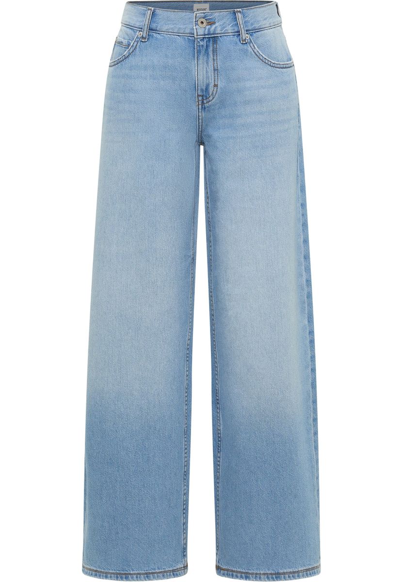 Klassische High-Waist Wide-Leg Jeans