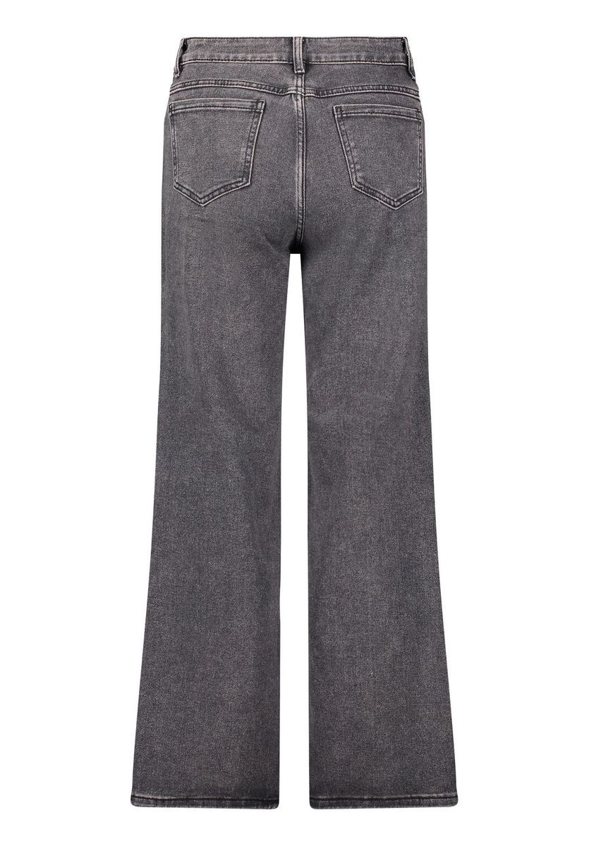 Gerade Jeans mit Strass-Verzierung