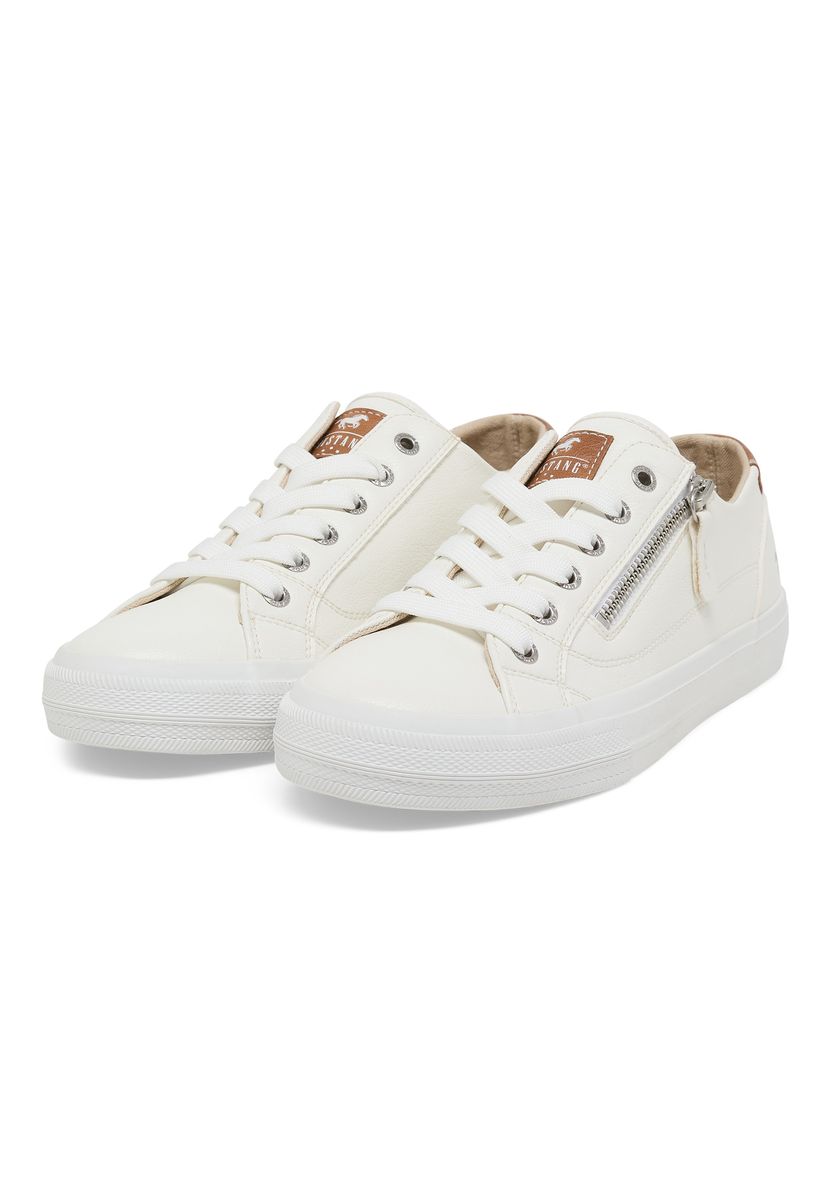 Low-Top Sneaker aus Kunstleder