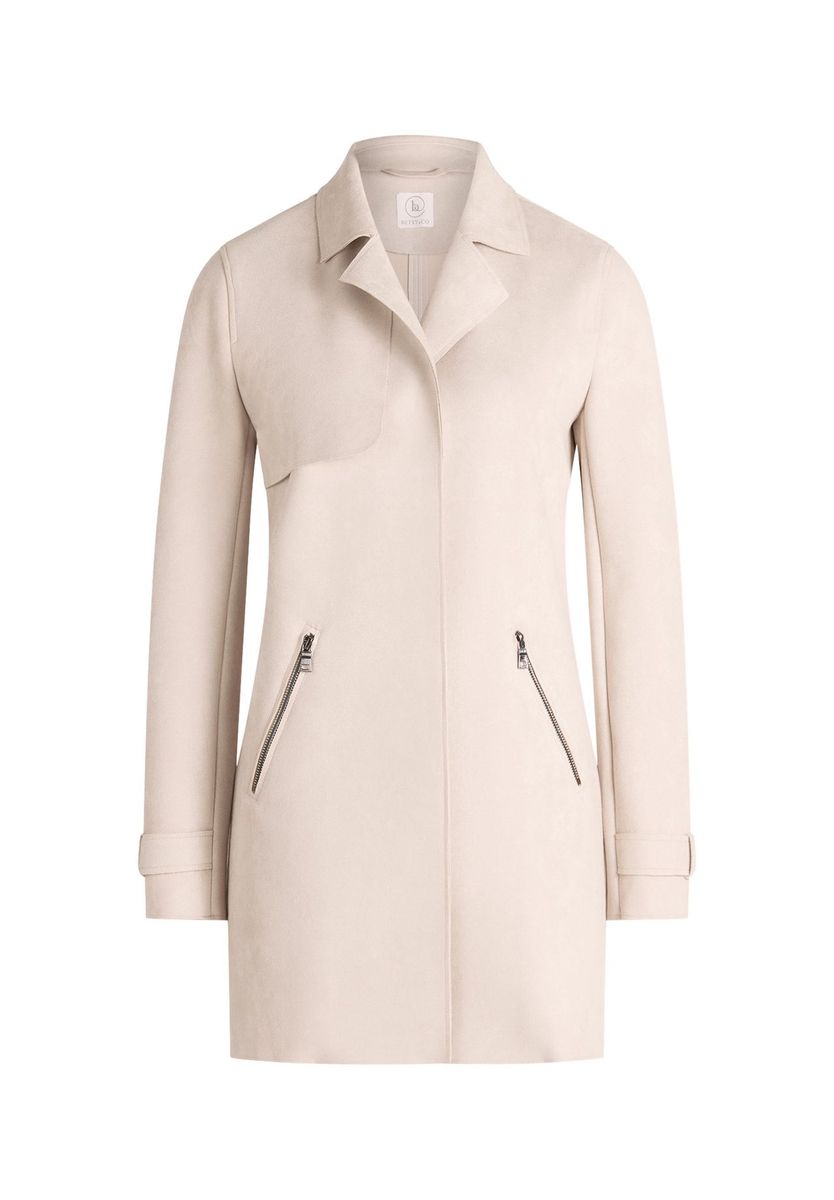 Minimalistische Offene Long-Blazerjacke