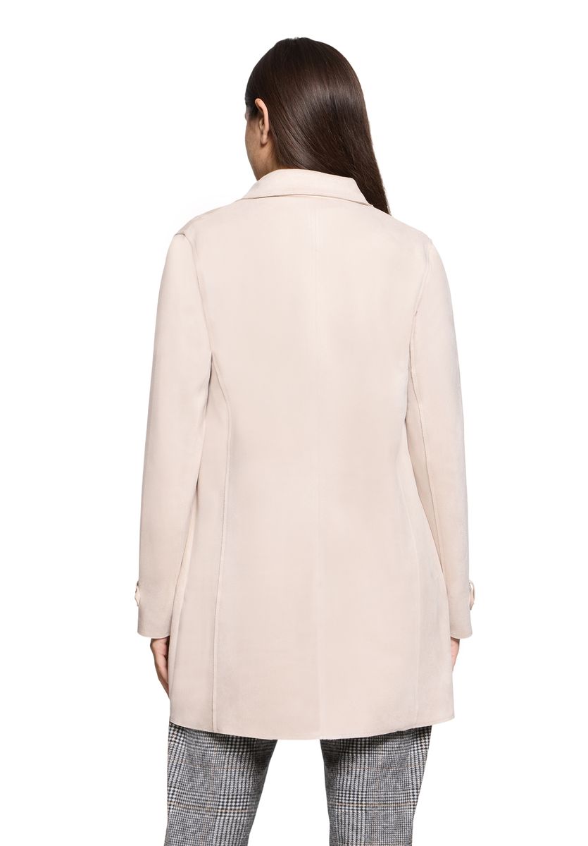 Minimalistische Offene Long-Blazerjacke