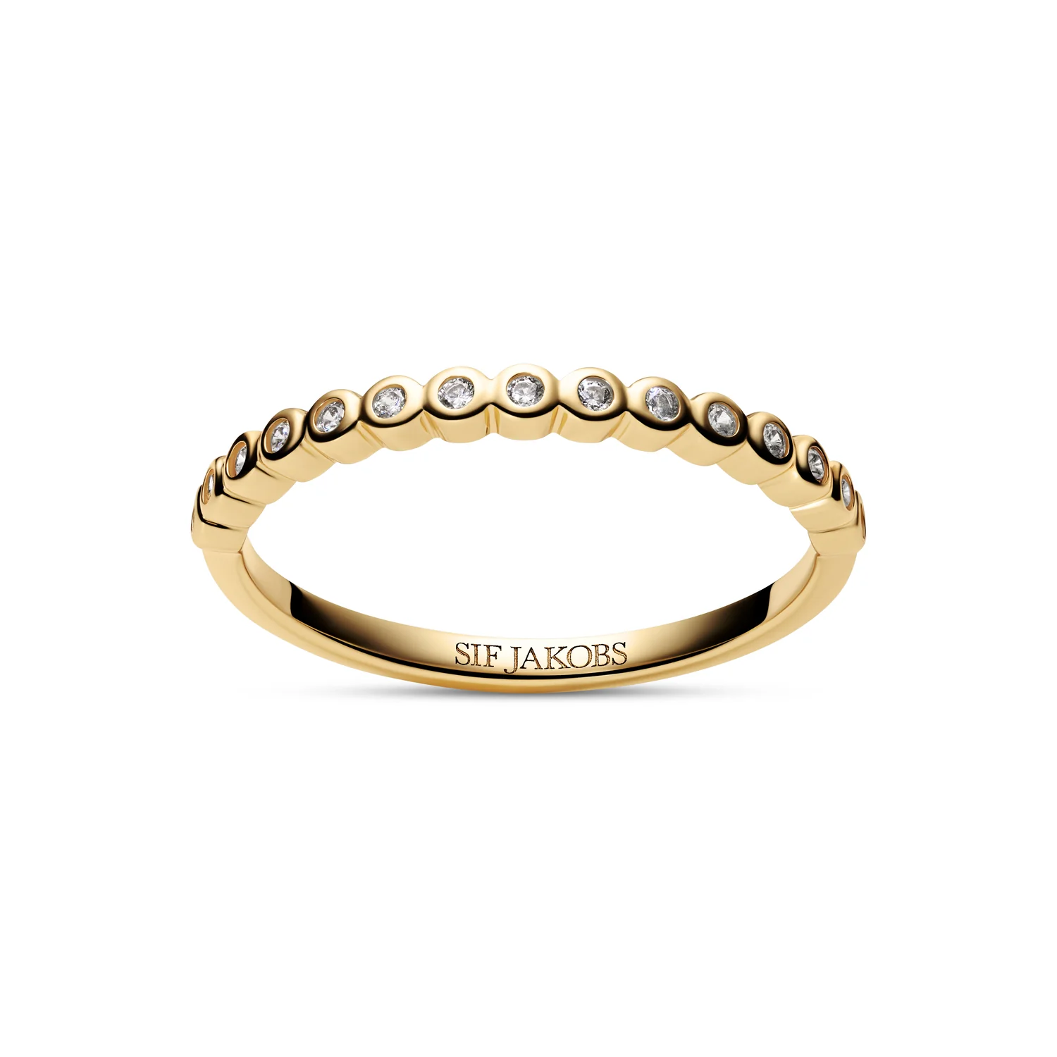 Eleganter Ring mit Zargenfassung