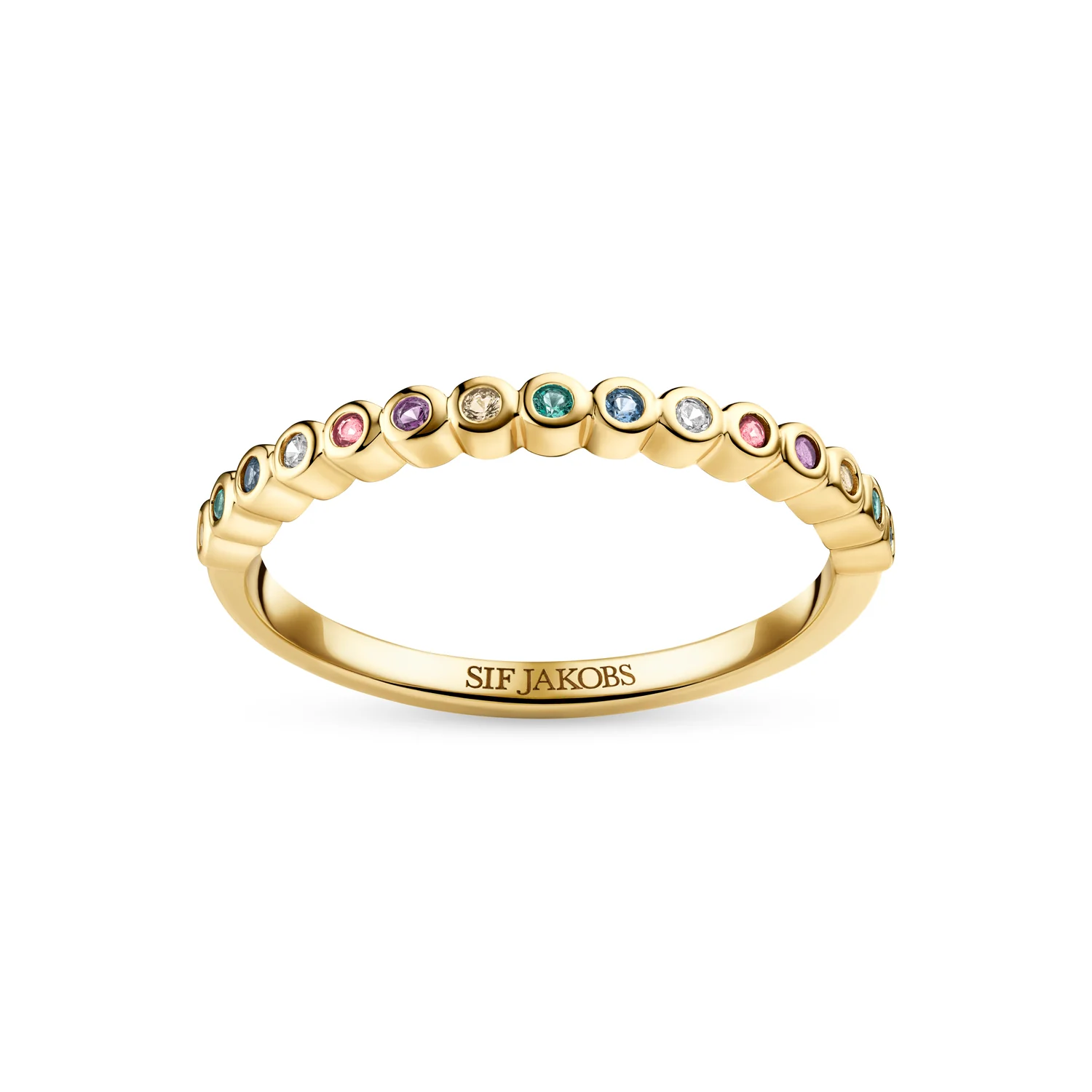 Sarzana Ring mit bunten Steinen