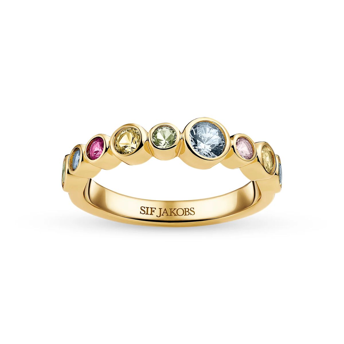 Sardinien Ring mit bunten Steinen