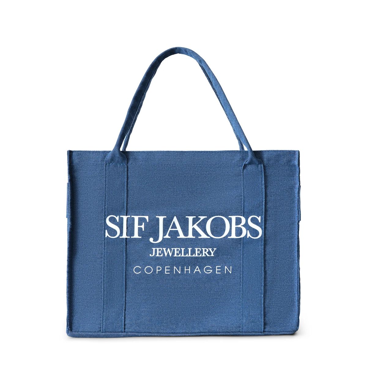 Strukturierter Denim-Reiseshopper