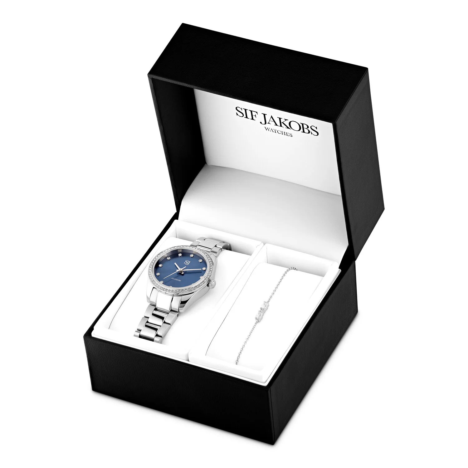 Elegantes Set aus Uhr und Armband